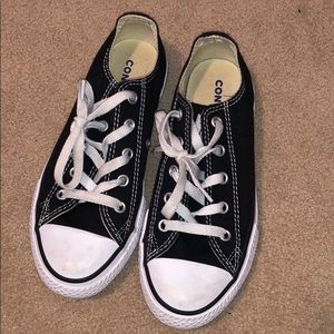 Kids Black Converse Size 1